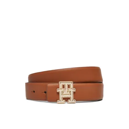 Zdjęcie Tommy Hilfiger Pasek Damski Th Rev Monogram 3.0 AW0AW16840 Brązowy