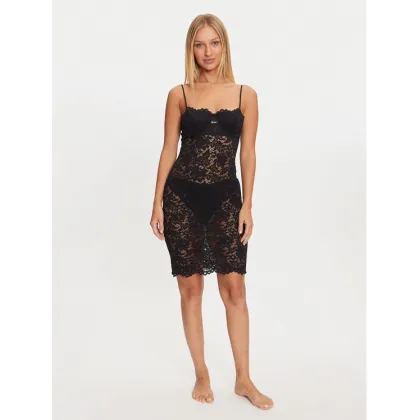 Zdjęcie Guess Koszula nocna O4BK00 KCCO0 Czarny Regular Fit