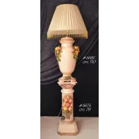 Picture A unique lamp and decorative column for unique rooms