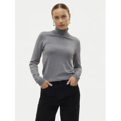 Zdjęcie Vero Moda Golf Iris 10320450 Szary Slim Fit