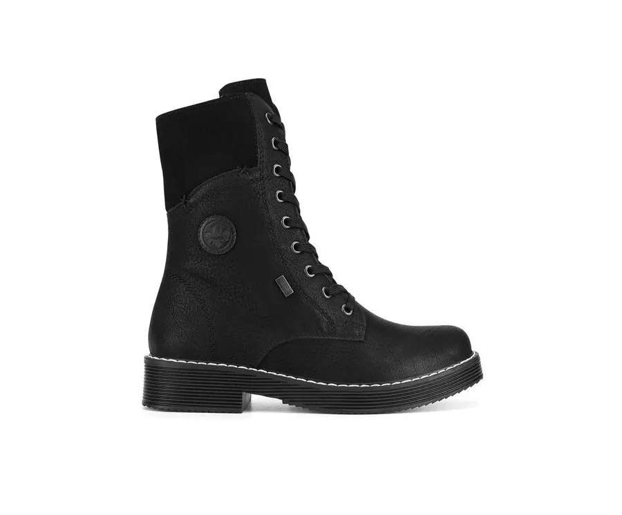 obrazek 1 Rieker Botki 70048-01 Czarny