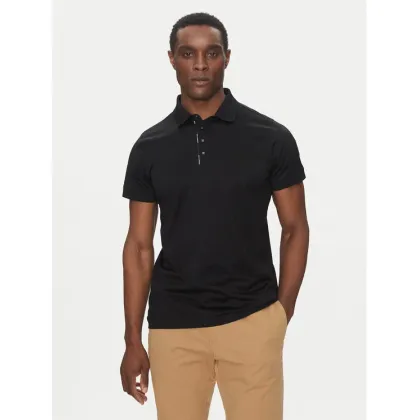 Zdjęcie KARL LAGERFELD Polo 745007 552200 Czarny Regular Fit