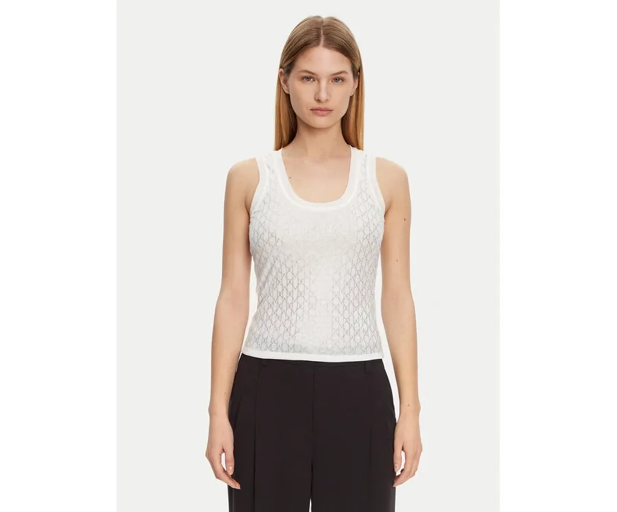 obrazek 1 Marciano Guess Top 5RGP21 6311A Écru Regular Fit