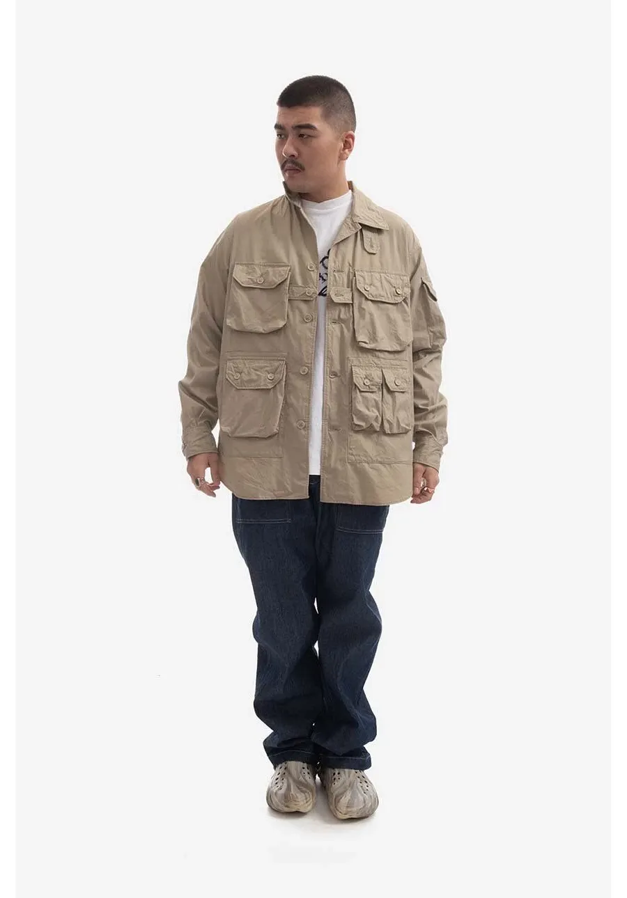 obrazek 1 Engineered Garments kurtka bawełniana Explorer kolor żółty przejściowa 23S1D037.ZT154-ZT154