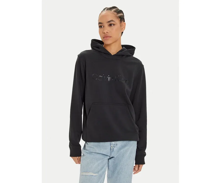 obrazek 1 Calvin Klein Performance Bluza 00GMF4W302 Czarny Regular Fit