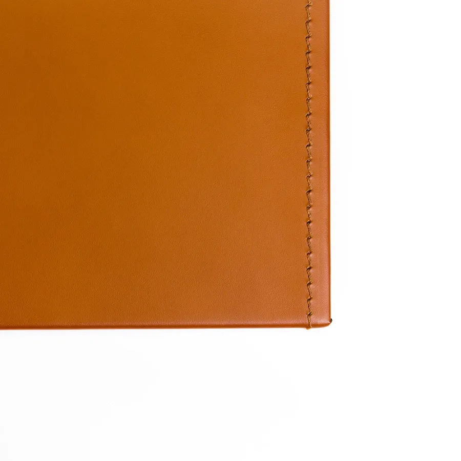 obrazek 2 Rzemieślnicza Podkładka 50x35 Orange-Brown 100% Made in Italy