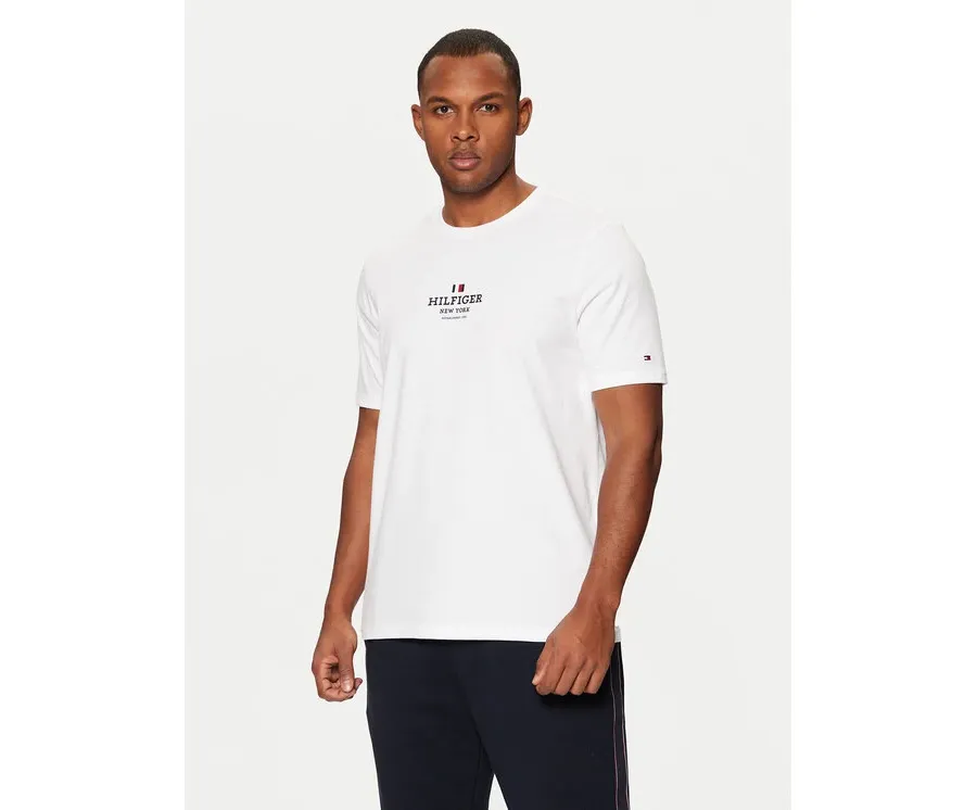 obrazek 1 Tommy Hilfiger T-Shirt MW0MW38980 Biały Regular Fit