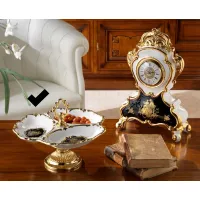 Picture Baroque unique plate from the Italian factory - Bruno Costenaro