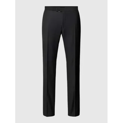 Zdjęcie Spodnie materiałowe o kroju slim fit w kant model ‘Bask’