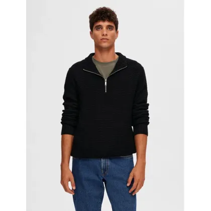 Zdjęcie Selected Homme Sweter 16091800 Czarny Regular Fit