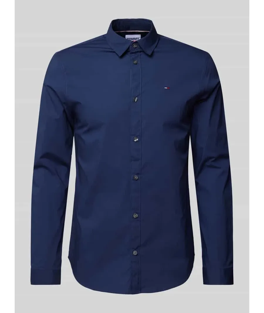 obrazek 1 Tommy Jeans Koszula DM0DM04405 Granatowy Slim Fit