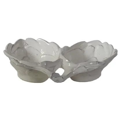 Zdjęcie Podwójna miska wykonana z ceramiki - Virginia Casa