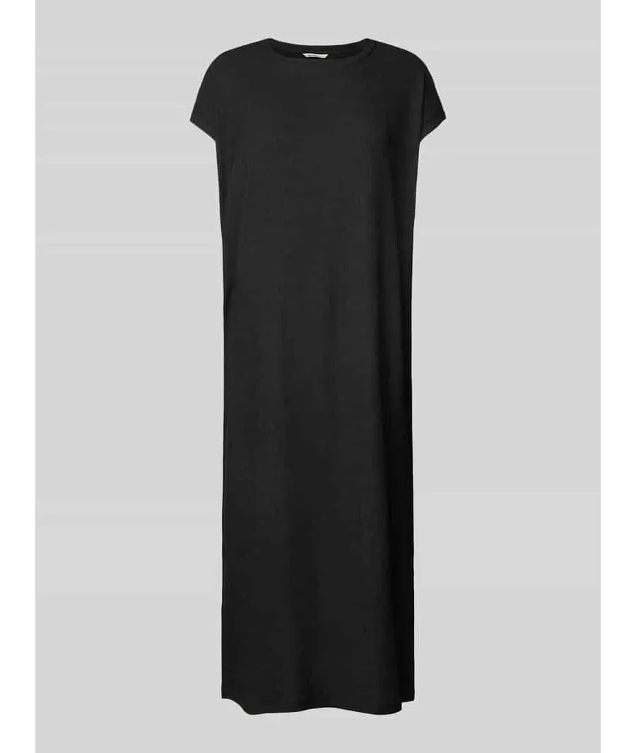 obrazek 1 Sukienka midi z krótkim rękawem