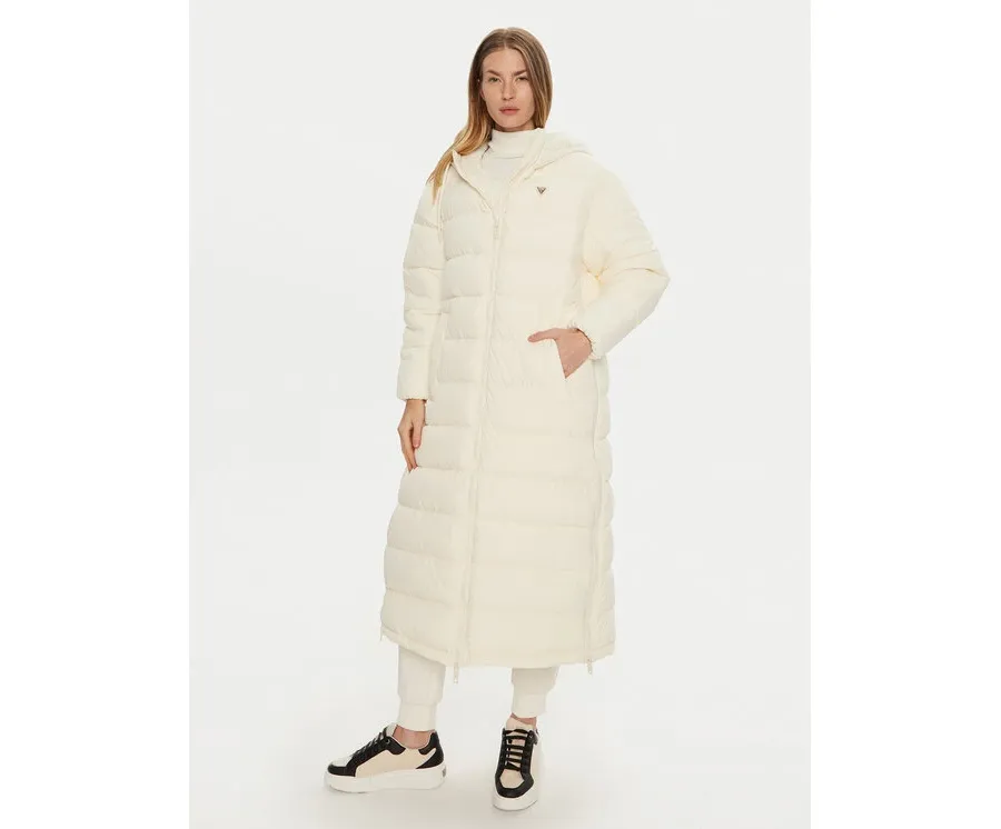 obrazek 1 Guess Kurtka puchowa V4BL04 WFYE2 Beżowy Regular Fit