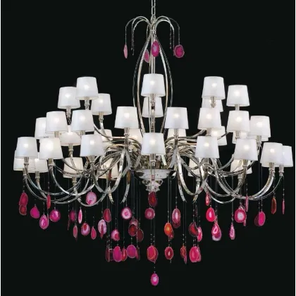 Zdjęcie Wyjątkowy klasyczny żyrandol wykonany z mosiądzu – Il Paralume Marina