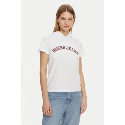 Zdjęcie Guess Jeans T-Shirt W5GP28 J1314 Biały Regular Fit