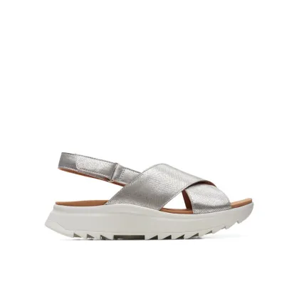 Zdjęcie Clarks Sandały DashLite Wish 26171951 Srebrny