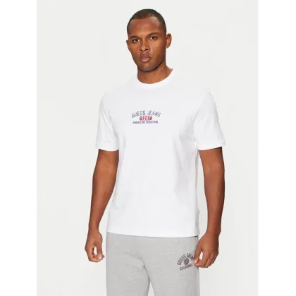 Zdjęcie Guess Jeans T-Shirt M5RI77 K8FQ4 Biały Regular Fit