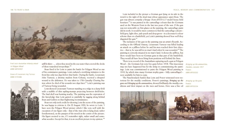 obrazek 4 Książka Malować wojnę Życie australijskich artystów, którzy namalowali Wielką Wojnę, 1914–1918 - Thames & Hudson