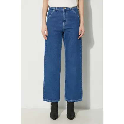 Zdjęcie Carhartt WIP jeansy Simple Pant damskie high waist I031924.106
