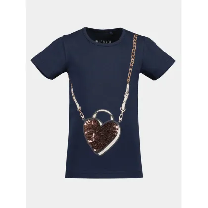 Zdjęcie Blue Seven T-Shirt 702312 X Granatowy Regular Fit