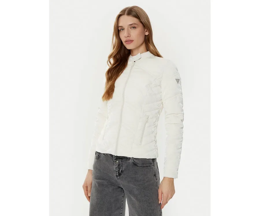 obrazek 1 Guess Kurtka puchowa W5RL00 WGV30 Écru Regular Fit