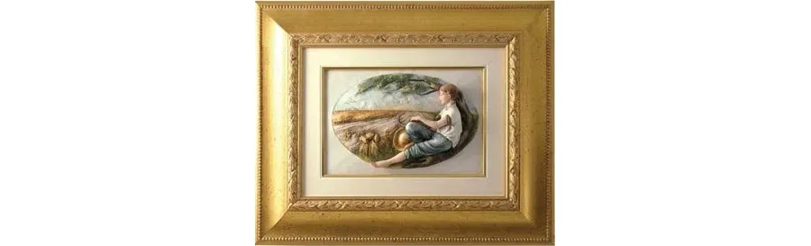 picture 1 Porcelain decoration - a picture with a summer motif