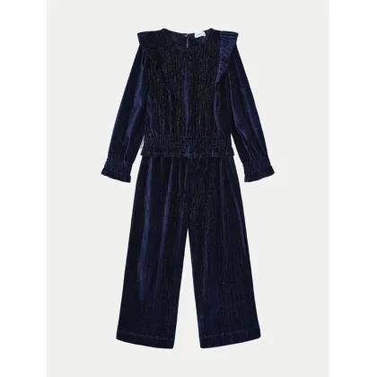 Zdjęcie Mayoral Komplet bluzka i spodnie 4550 Granatowy Regular Fit