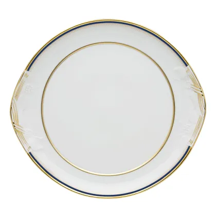 Zdjęcie Cudowny talerz na ciasto z porcelany z unikatowej kolekcji Cambridge - Vista Alegre