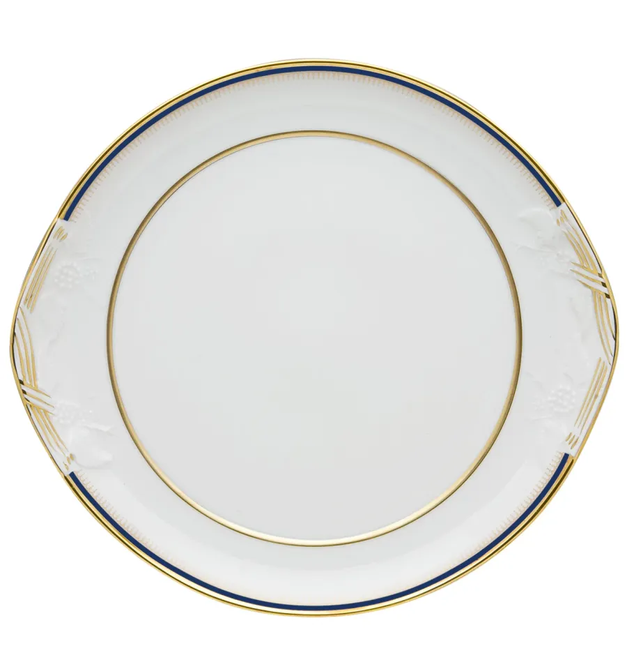 obrazek 1 Cudowny talerz na ciasto z porcelany z unikatowej kolekcji Cambridge - Vista Alegre