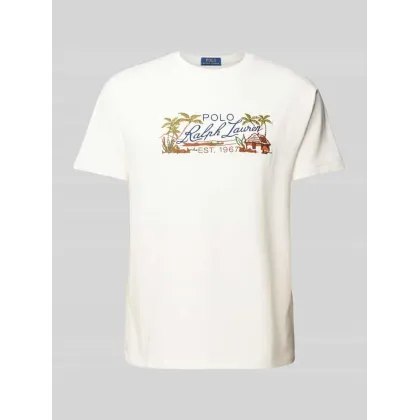 Zdjęcie T-shirt z wyhaftowanym logo