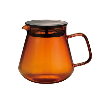 Zdjęcie Hario - Colors Tea & Coffee Server - Serwer z filtrem bursztynowy 600ml HARIO