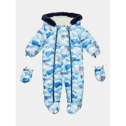 Zdjęcie Guess Kombinezon zimowy P3BG05 WEGY0 Niebieski Regular Fit