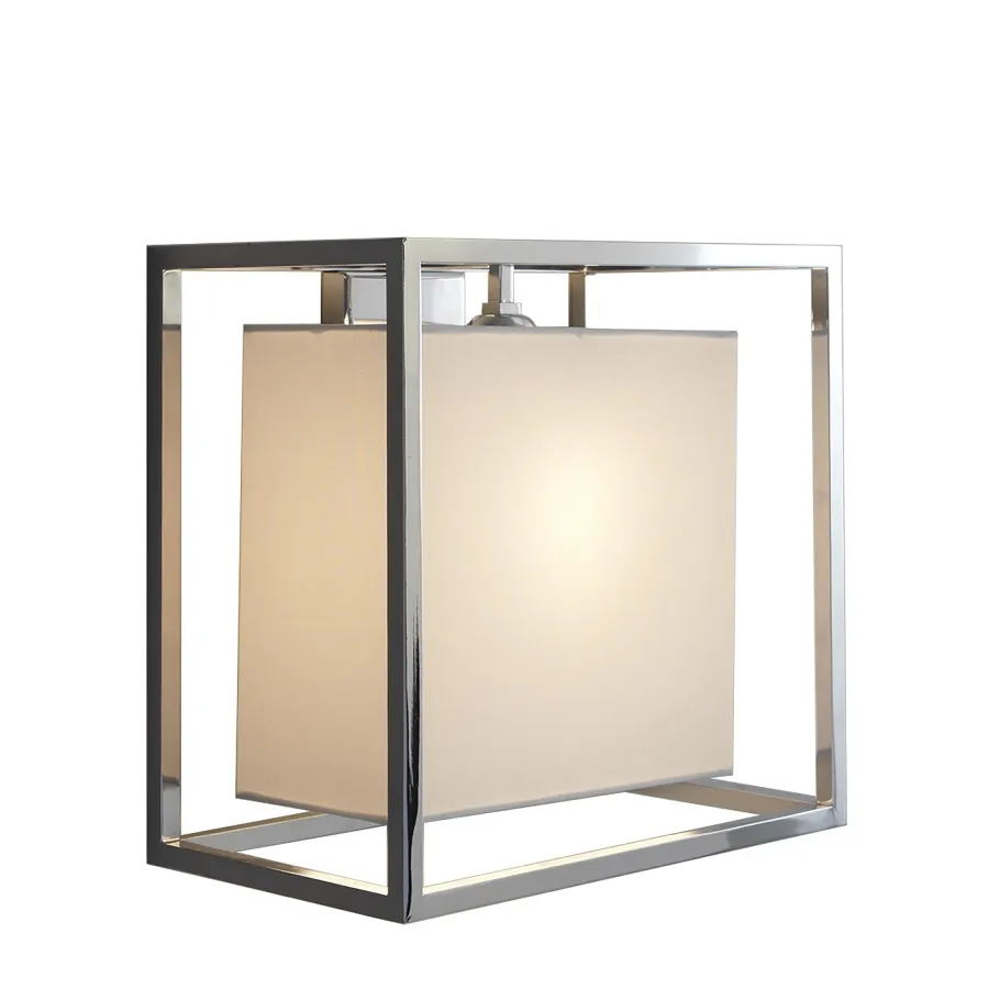 obrazek 2 Kwadratowa lampa ścienna H.32xL.32xP.20 cm