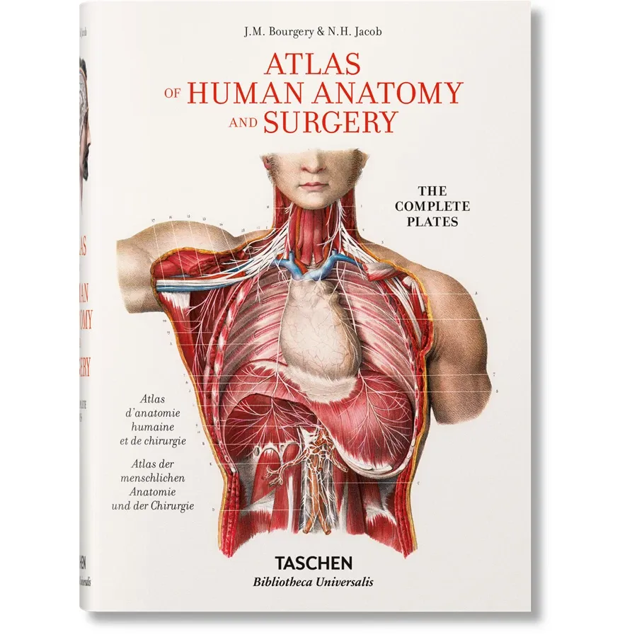 obrazek 1 Książka Jean Marc Bourgery. Atlas anatomii i chirurgii człowieka - Taschen