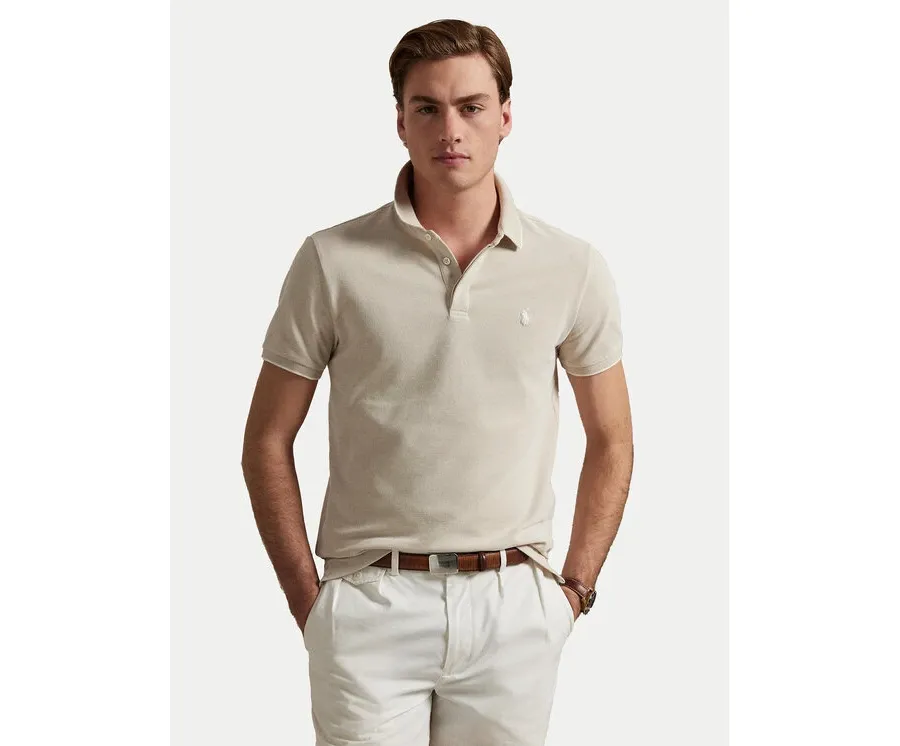 obrazek 1 Polo Ralph Lauren Polo 710963494002 Beżowy Custom Slim Fit
