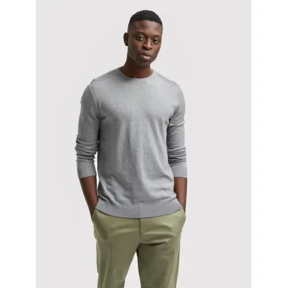 Zdjęcie Selected Homme Sweter Berg 16074682 Szary Regular Fit