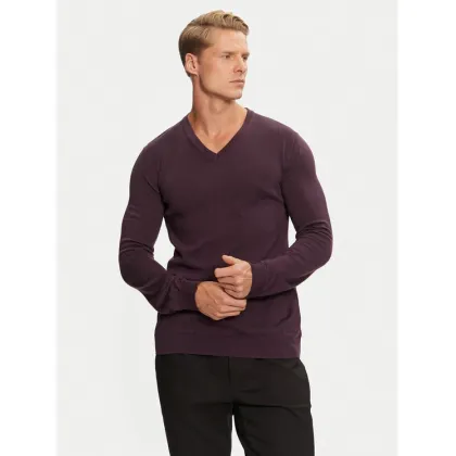 Zdjęcie Hugo Sweter San Vredo-M 50474172 Fioletowy Slim Fit HUGO