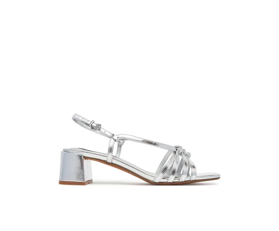 obrazek 1 Pepe Jeans Sandały PLS90683 Srebrny