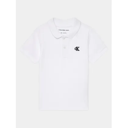 Zdjęcie Calvin Klein Jeans Polo Summer IN0IN00170 Biały Regular Fit
