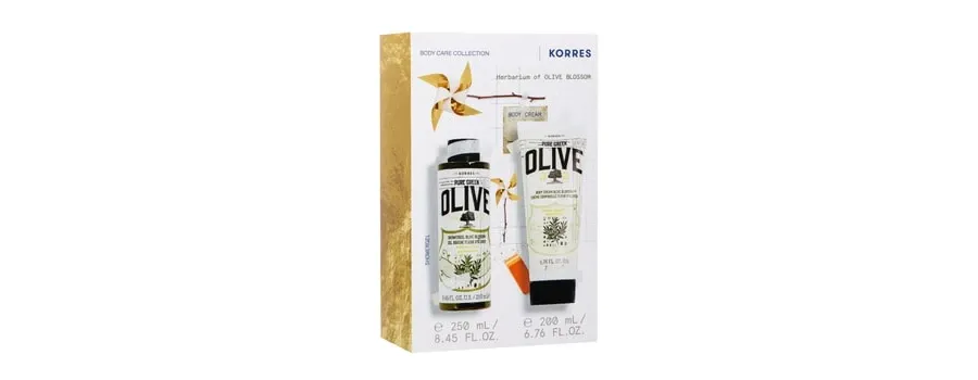 obrazek 1 KORRES Olive & Olive Blossom Körperpflege Set Zestaw do pielęgnacji ciała 1 szt.