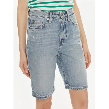 Zdjęcie Tommy Hilfiger Szorty jeansowe WW0WW41326 Niebieski Slim Fit