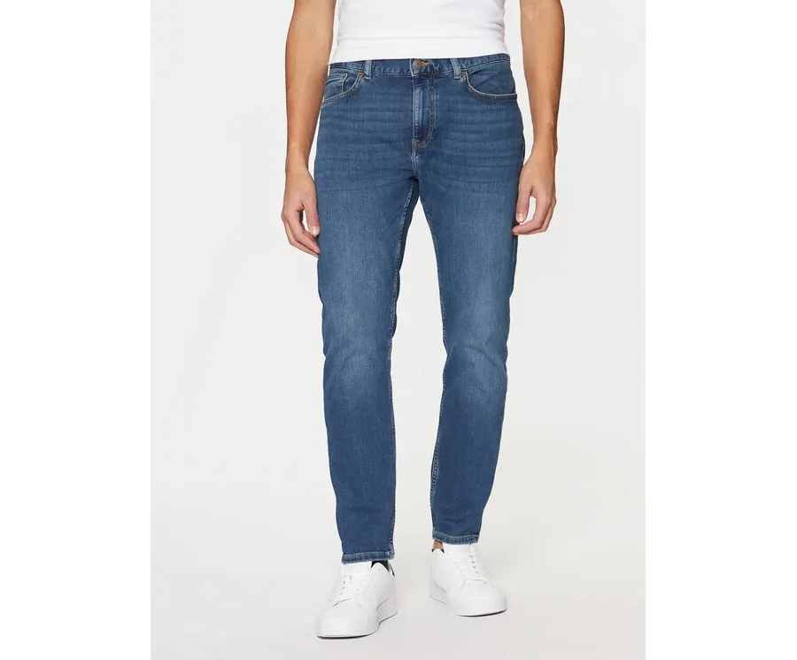 obrazek 1 Tommy Hilfiger Jeansy Core Bleecker MW0MW39041 Niebieski Straight Fit