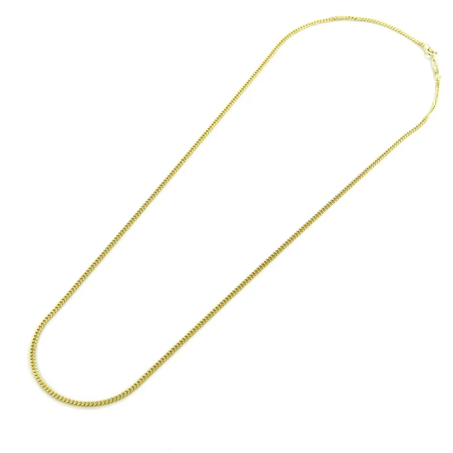 obrazek 3 Męski łańcuszek z 18-karatowego żółtego złota groumette - 48 cm
