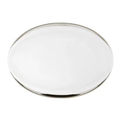 Zdjęcie Stylowy owalny porcelanowy półmisek 35 cm - Porcel