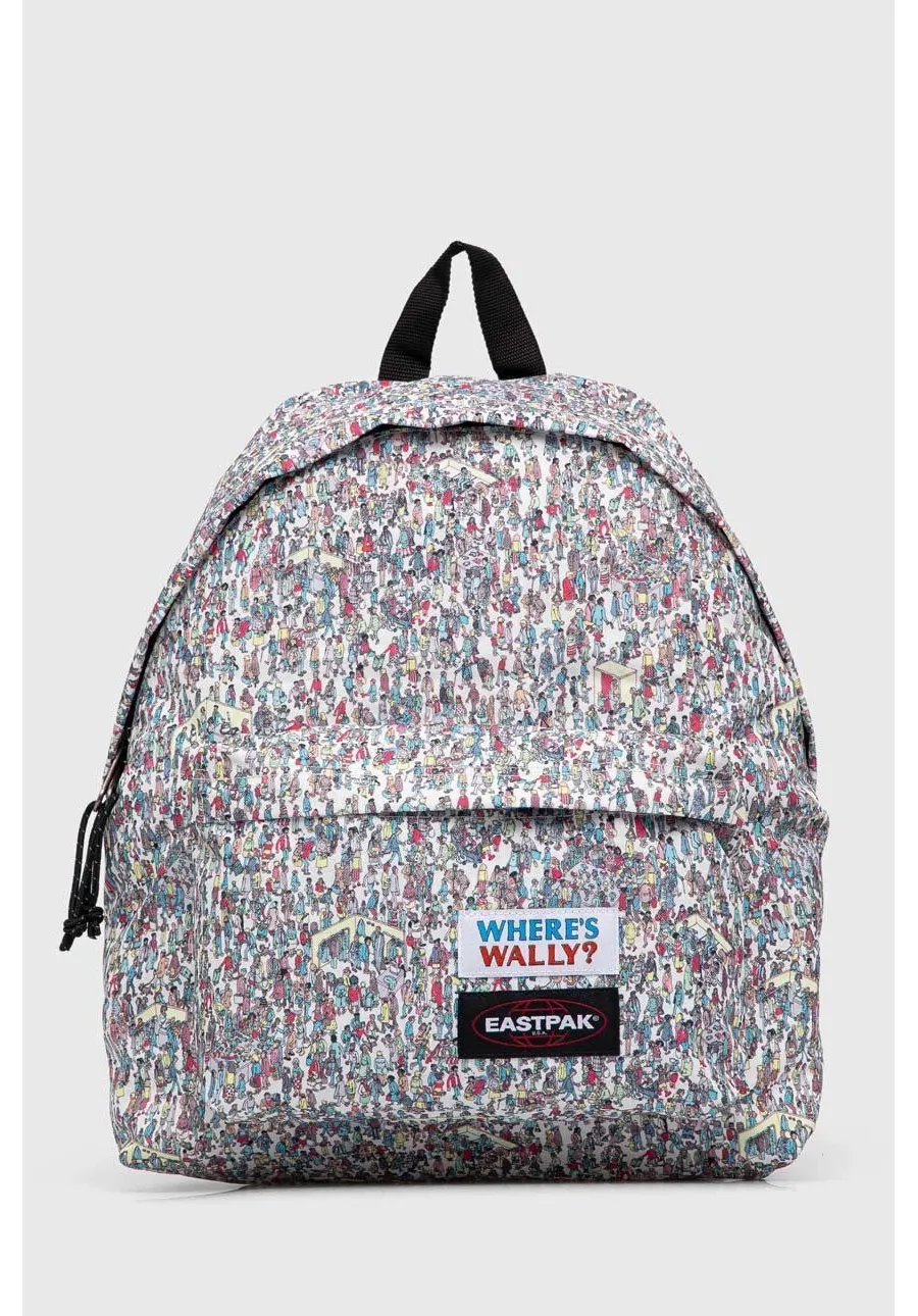 obrazek 1 Eastpak plecak kolor biały duży wzorzysty