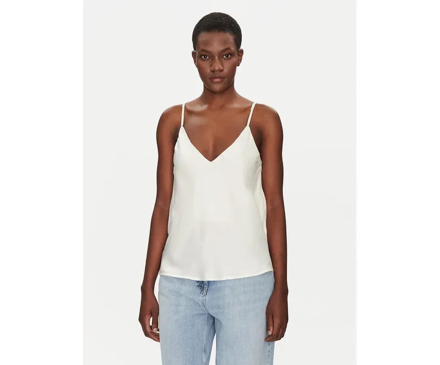 obrazek 1 ViCOLO Top TD0649 Écru Regular Fit