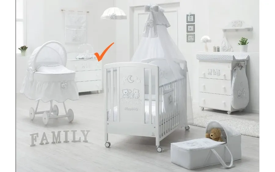 obrazek 1 Wyjątkowa 3drzwiowa komoda dla niemowlaka - Italbaby