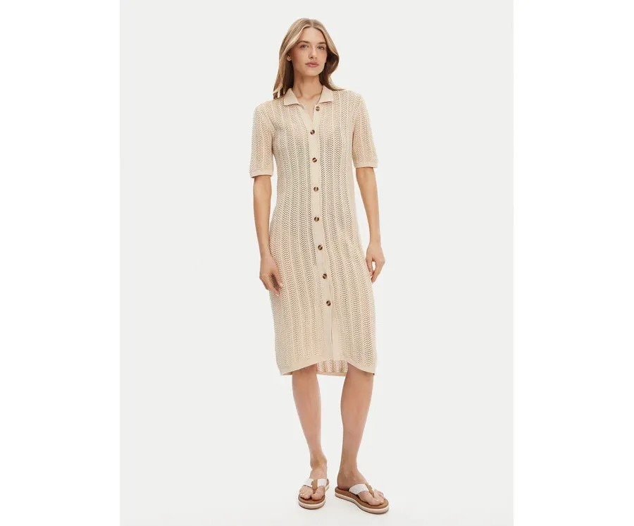 obrazek 1 Roxy Sukienka plażowa ERJSW03650 Beżowy Regular Fit