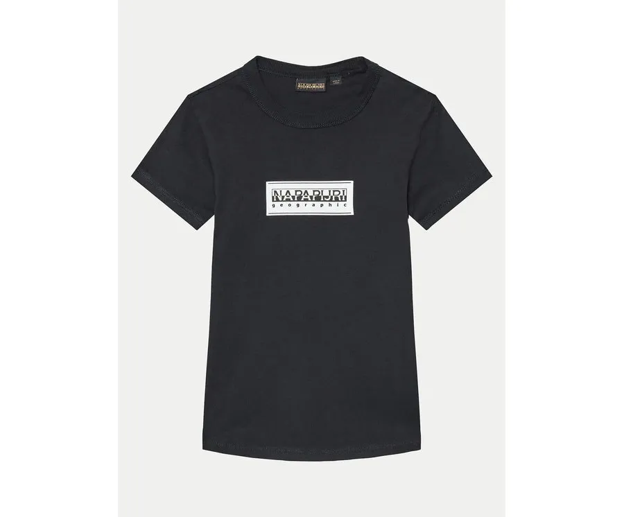 obrazek 1 Napapijri T-Shirt S-Chamois NP0A4HYL S Czarny Regular Fit